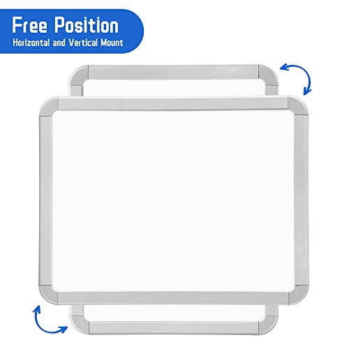 VUSIGN Small Dry Erase Whiteboard, 8.5 x 11 Inches White Board for Kids, Students, Fridge, Locker, Mini Dry Erase Board - Image 5