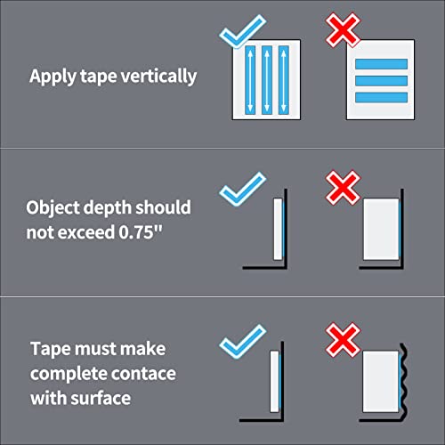 Art3d Double-Sided Tape Heavy Duty (10FT) Mounting Tape, Multipurpose Removable Adhesive Foam Tape, Reusable Transparent Tape for Paste Items, Household - Image 7
