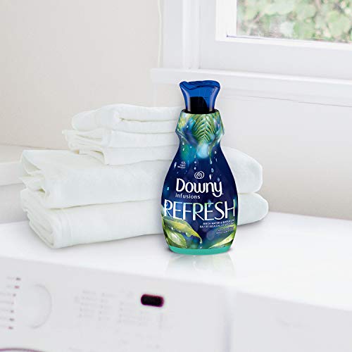 Downy Infusions Laundry Fabric Softener Liquid, Refresh, Birch Water & Botanicals, 56 Fl Oz - Image 3