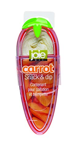 Joie Carrot, BPA Free, LFGB Approved, Sectioned Food Container for Snacks, One Size, Orange - Image 2