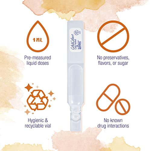 Boiron ColdCalm Baby Single-Use Drops for Relief from Cold Symptoms of Sneezing, Runny Nose, and Nasal Congestion - Sterile and Non-Drowsy Liquid Doses - 30 Count - Image 9