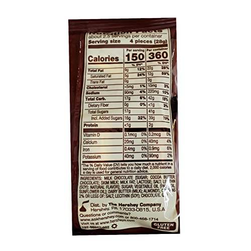 Hershey (1) Bag Heath Miniatures Candy Bars - Milk Chocolate English Toffee Candy Bars - Individually Wrapped - Net Wt. 2.4 oz - Image 2