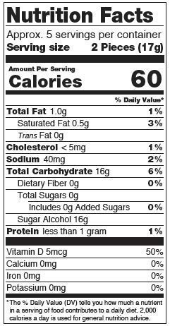 Dr. John's Healthy Sweets Sugar-Free Caramel Swirl (11 count, 3.05 OZ) - Image 4